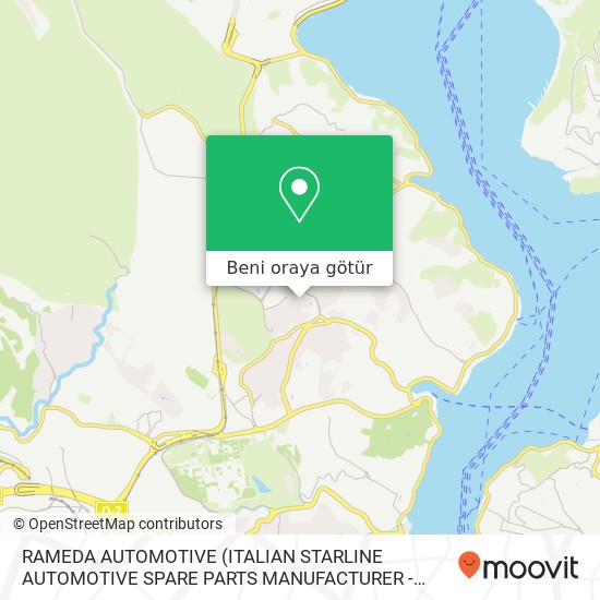 RAMEDA AUTOMOTIVE (ITALIAN STARLINE AUTOMOTIVE SPARE PARTS MANUFACTURER - TURKEY DISTRIBUTOR) harita
