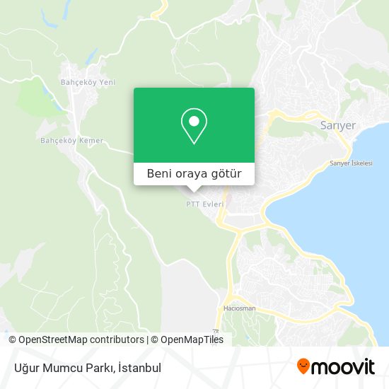 Uğur Mumcu Parkı harita