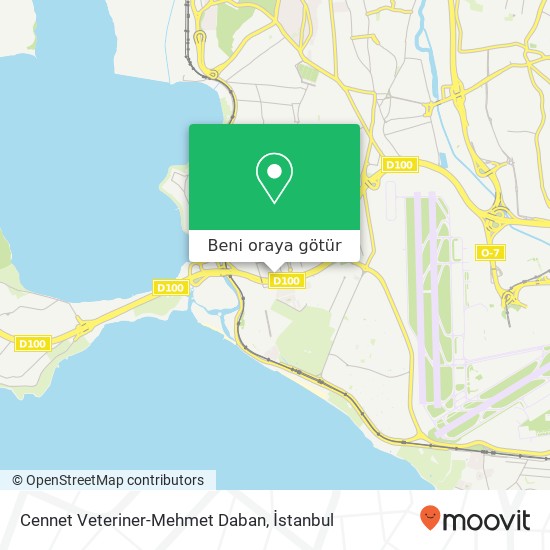 Cennet Veteriner-Mehmet Daban harita