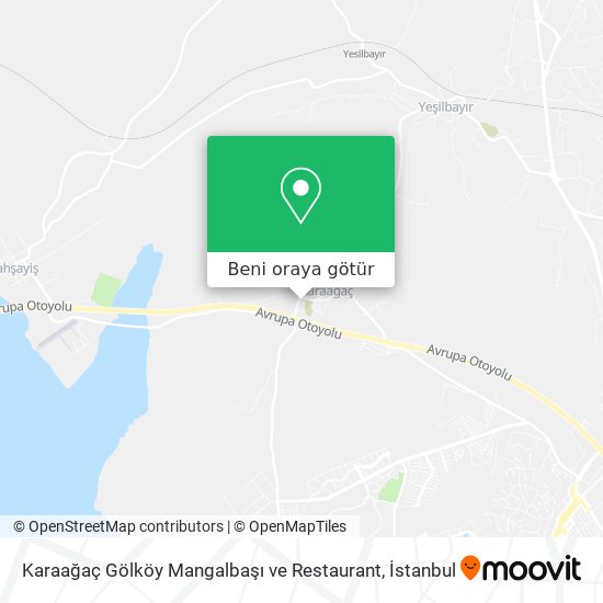 Karaağaç Gölköy Mangalbaşı ve Restaurant harita