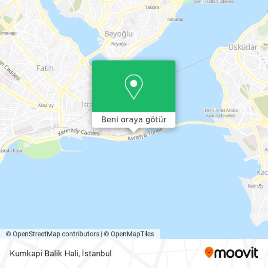 Kumkapi Balik Hali harita