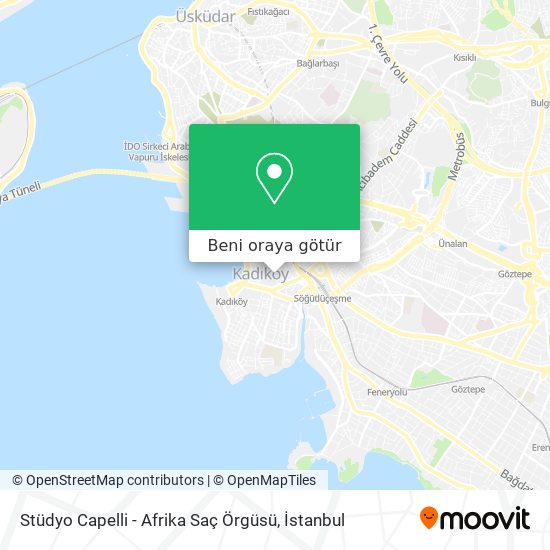 Stüdyo Capelli - Afrika Saç Örgüsü harita