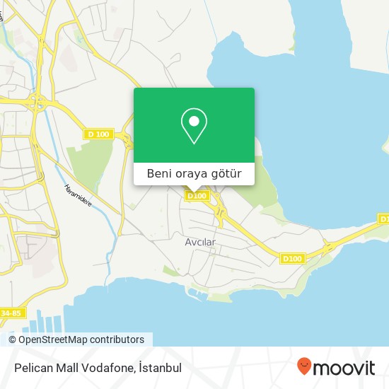 Pelican Mall Vodafone harita