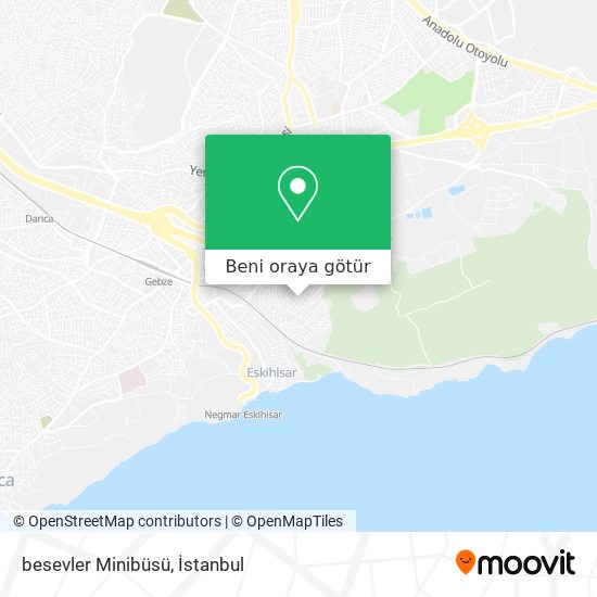 besevler Minibüsü harita