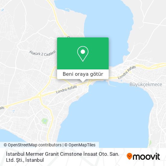 İstanbul Mermer Granit Cimstone İnsaat Oto. San. Ltd. Şti. harita