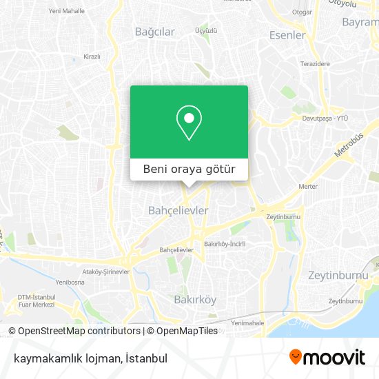 kaymakamlık lojman harita