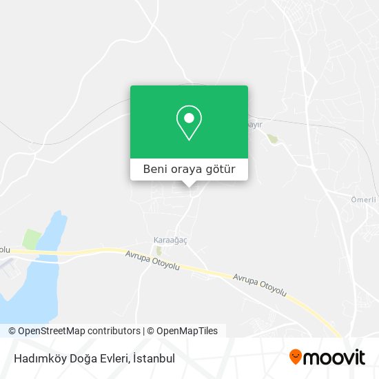 Hadımköy Doğa Evleri harita