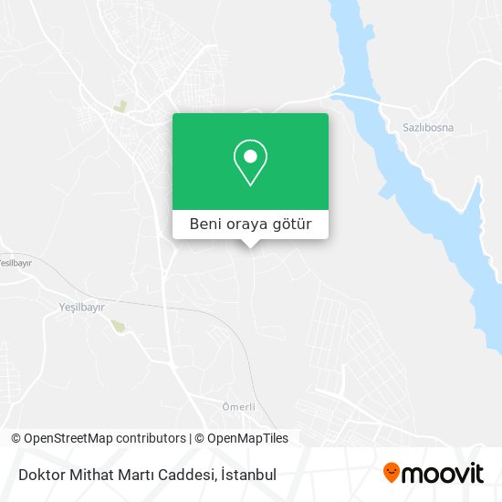 Doktor Mithat Martı Caddesi harita