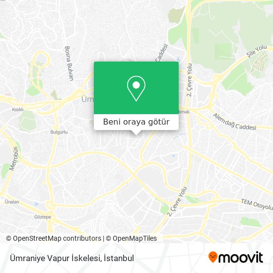 Ümraniye Vapur İskelesi harita