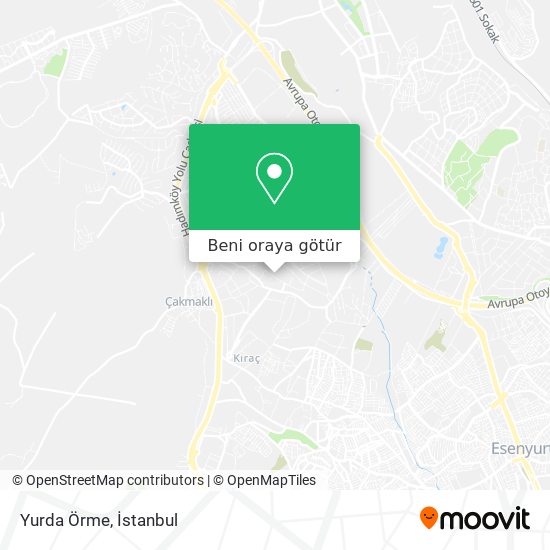 Yurda Örme harita