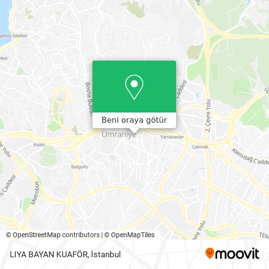 LIYA BAYAN KUAFÖR harita