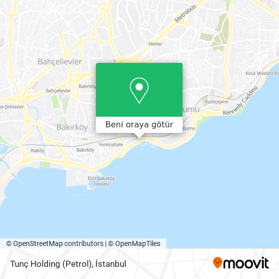 Tunç Holding (Petrol) harita