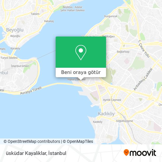 üsküdar Kayaliklar harita