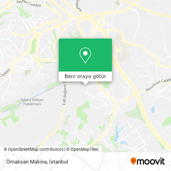 Ömaksan Makina harita