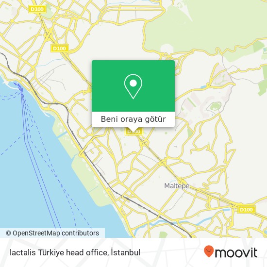 lactalis Türkiye head office harita