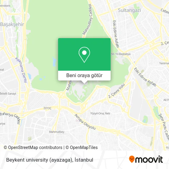 Beykent university (ayazaga) harita
