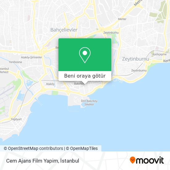 Cem Ajans Film Yapim harita