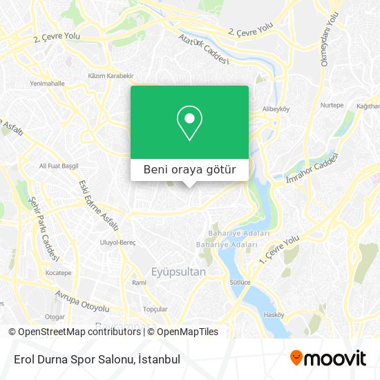 Erol Durna Spor Salonu harita