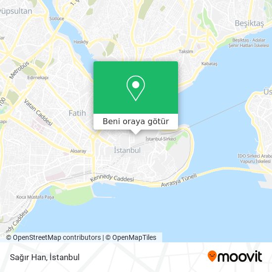 Sağır Han harita