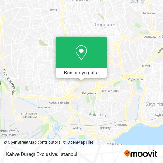 Kahve Durağı Exclusive harita