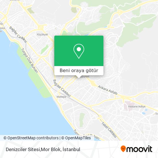 Denizciler Sitesi,Mor Blok harita
