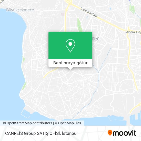 CANREİS Group SATIŞ OFİSİ harita