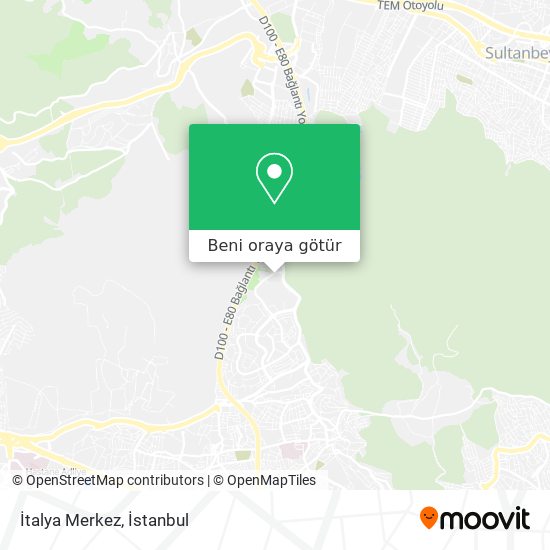 İtalya Merkez harita