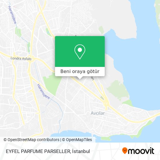 EYFEL PARFUME PARSELLER harita