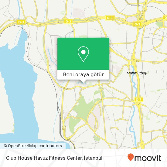 Club House Havuz Fitness Center harita