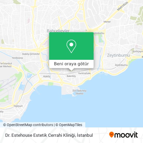 Dr. Estehouse Estetik Cerrahi Kliniği harita