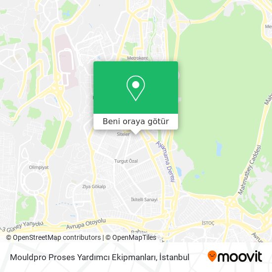 Mouldpro Proses Yardımcı Ekipmanları harita