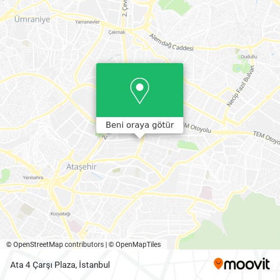 Ata 4 Çarşı Plaza harita