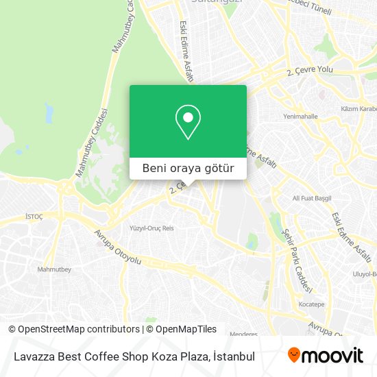 Lavazza Best Coffee Shop Koza Plaza harita