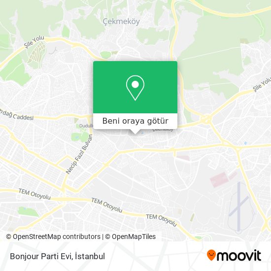 Bonjour Parti Evi harita