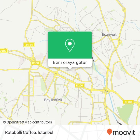 Rotabelli Coffee harita