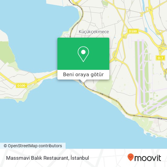 Massmavi Balık Restaurant harita