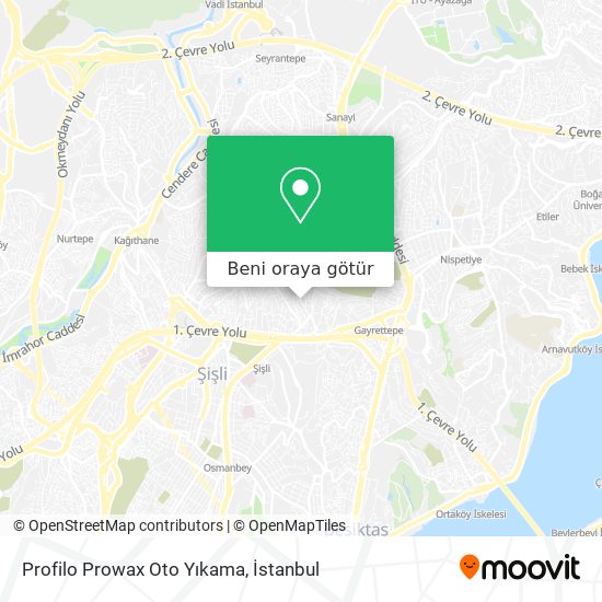 Profilo Prowax Oto Yıkama harita