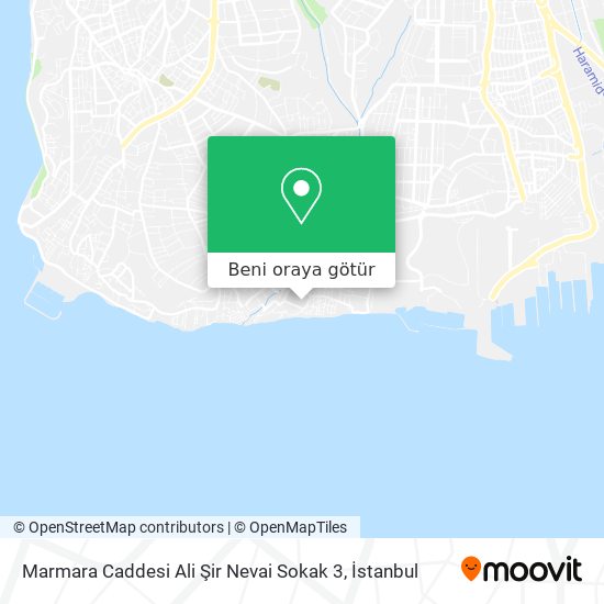 Marmara Caddesi Ali Şir Nevai Sokak 3 harita