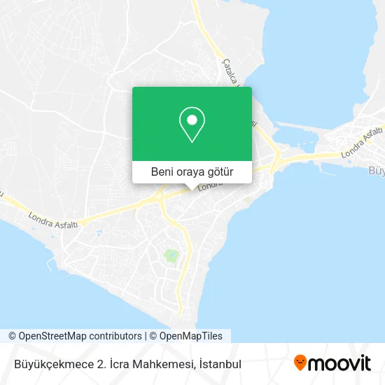 Büyükçekmece 2. İcra Mahkemesi harita