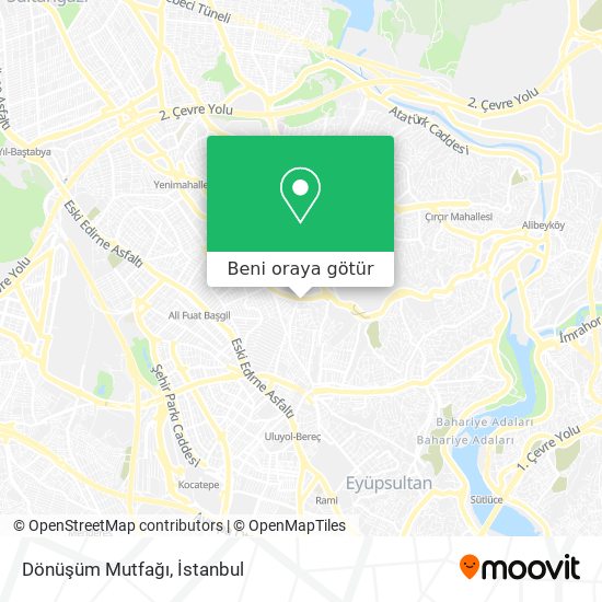 Dönüşüm Mutfağı harita