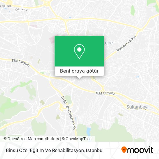 Binsu Özel Eğitim Ve Rehabilitasyon harita