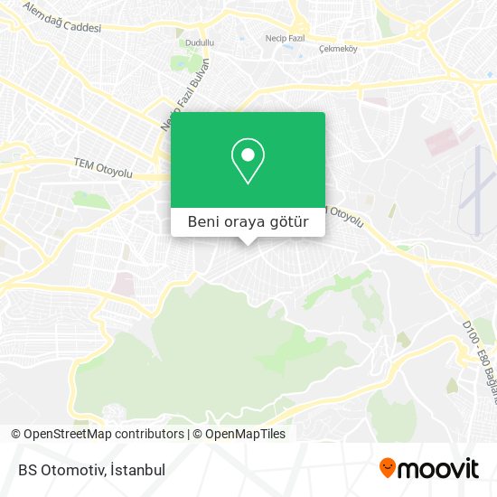 BS Otomotiv harita