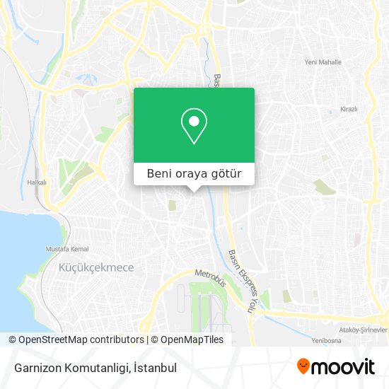 Garnizon Komutanligi harita