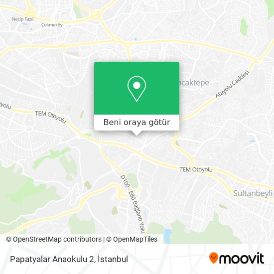 Papatyalar Anaokulu 2 harita