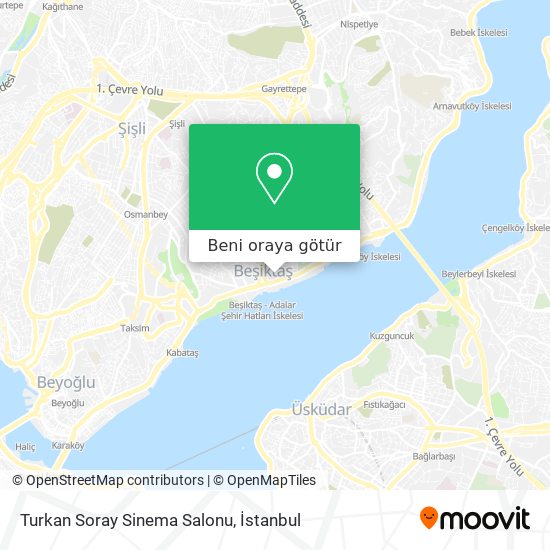 Turkan Soray Sinema Salonu harita