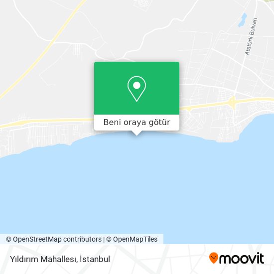 Yıldırım Mahallesı harita