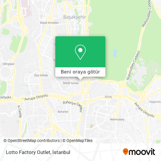 Lotto Factory Outlet harita
