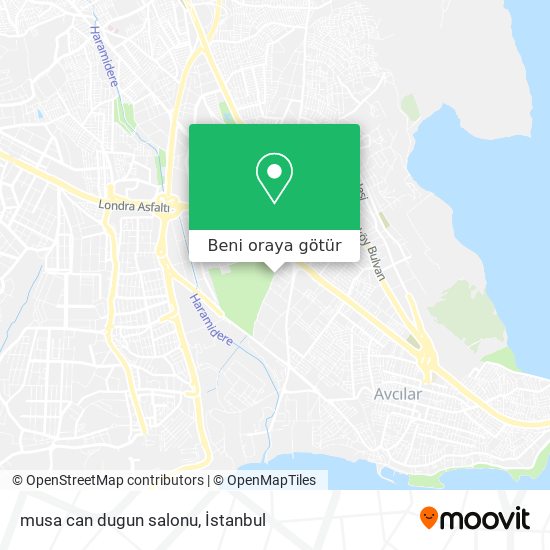 musa can dugun salonu harita
