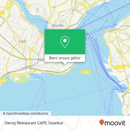 Derviş Restaurant CAFE harita