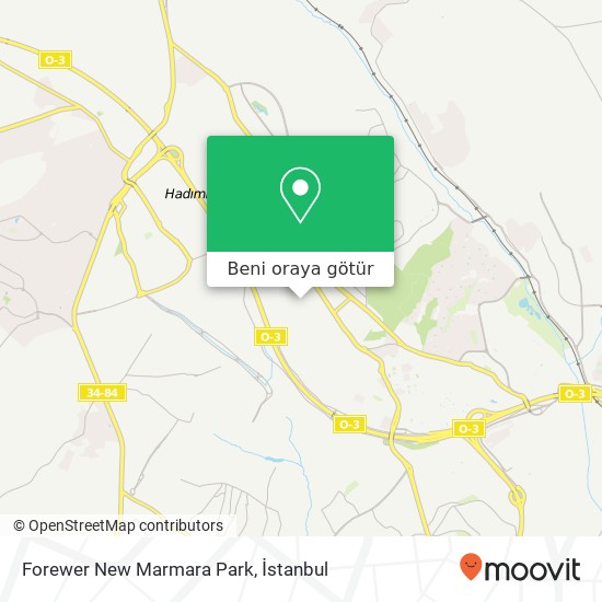 Forewer New Marmara Park harita